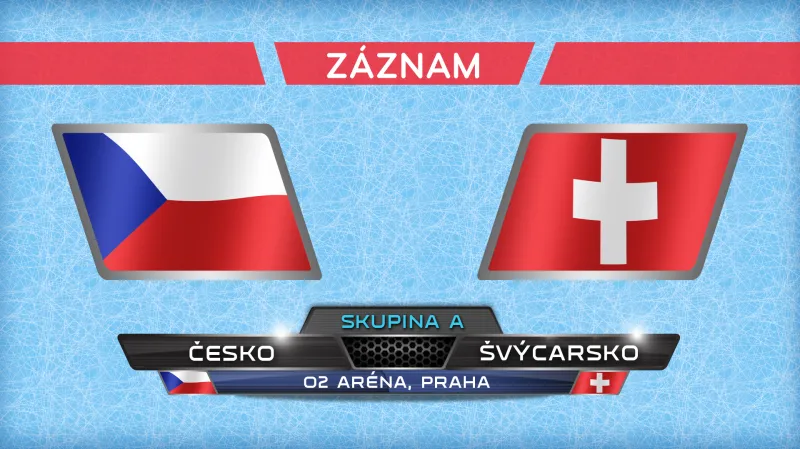 Záznam utkání Česko - Švýcarsko
