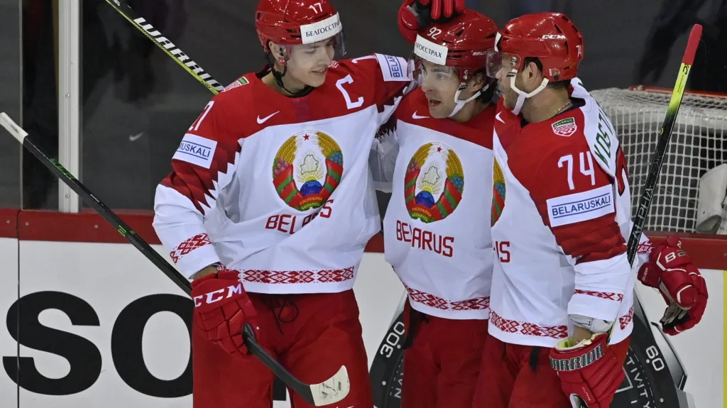 Běloruští hokejisté
