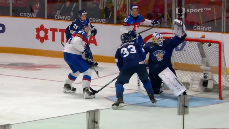Sestřih čtvrtfinále Finsko 20 – Slovensko 20