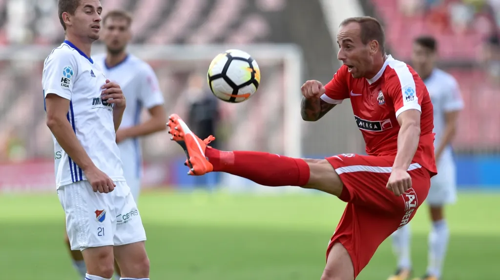Utkání Zbrojovka Brno - Baník Ostrava