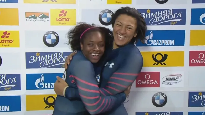 Zlatá jízda amerického dvojbobu pilotky Meyersové