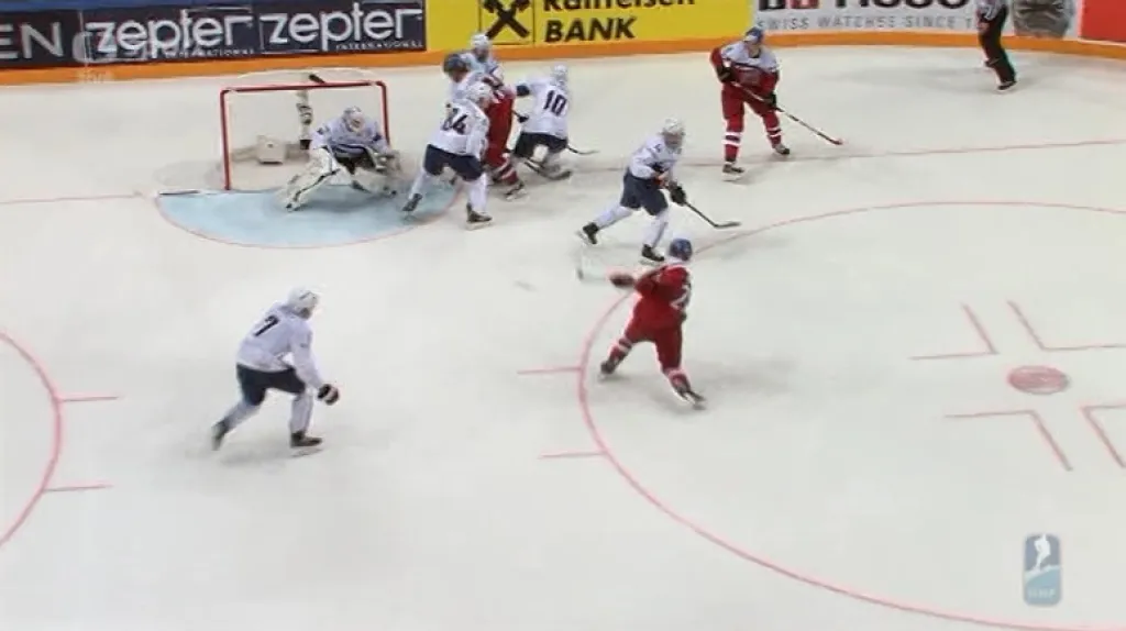 Gól v utkání Česko - Francie: Němec - 4:1 (49. min.)
