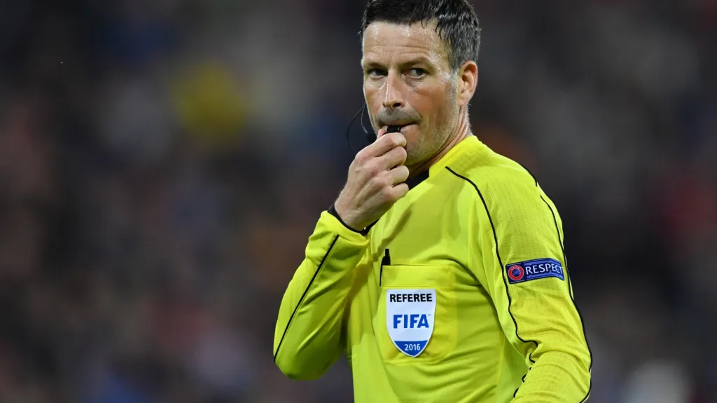 Anglický rozhodčí Mark Clattenburg