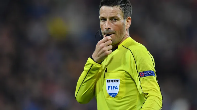 Anglický rozhodčí Mark Clattenburg