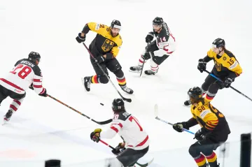 Utkání Německo - Kanada