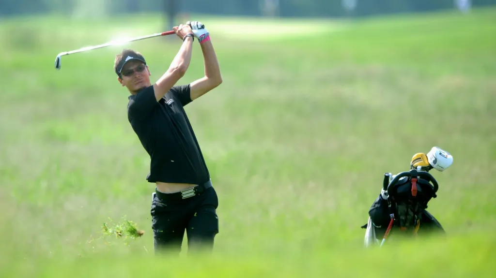 Golfista Ondřej Lieser