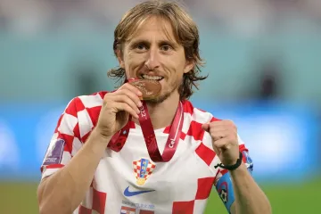 Luka Modrič se světovým bronzem