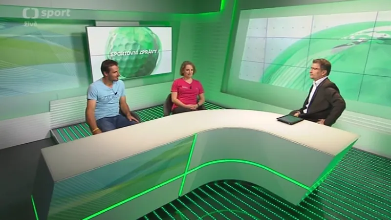 Hosté Sportovních zpráv: Roman Šebrle a Martina Kozáková o půlmaratonu