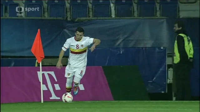 Gól v utkání Česko 21 - Černá Hora 21: Raspopovič - 2:1 (51. min.)