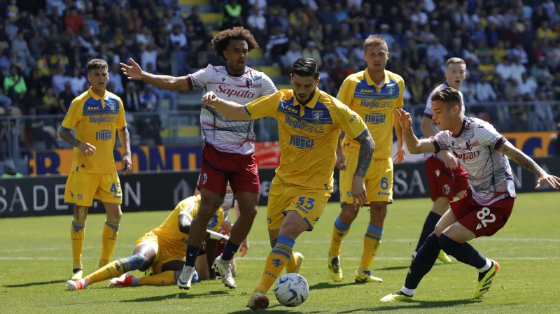 Utkání Frosinone – Boloňa