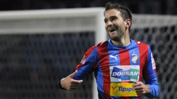 Marek Bakoš slaví svůj gól