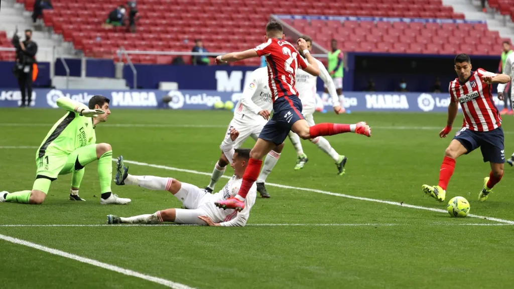 Utkání Atlético Madrid - Real Madrid