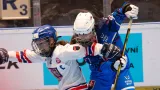 Semifinálový zápas hokejbalistek Česko – Slovensko