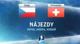 Samostatné nájezdy v utkání Česko - Švýcarsko