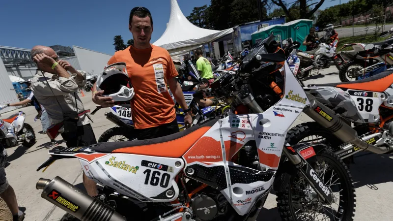 2. etapa Dakaru vyšla z českých motocyklistů nejlépe Klymčiwovi