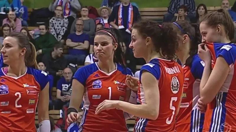 Volejbalistky Olomouce nevyužily mečboly a s Pohárem CEV se loučí