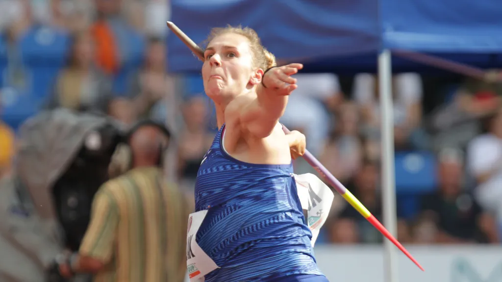 Oštěpařka Sara Kolaková z Chorvatska