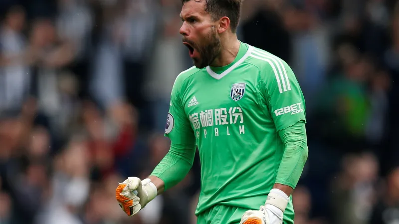 Slavící Ben Foster z West Bromu