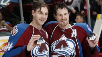 Ryan Smyth a Milan Hejduk