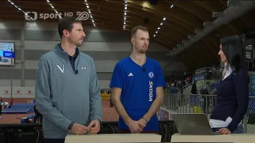 Jan Štefela s Jaroslavem Bábou hodnotí halové MČR