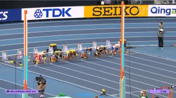 Rozběh na 60 metrů překážek s Jonášem Kolomazníkem a ohlas