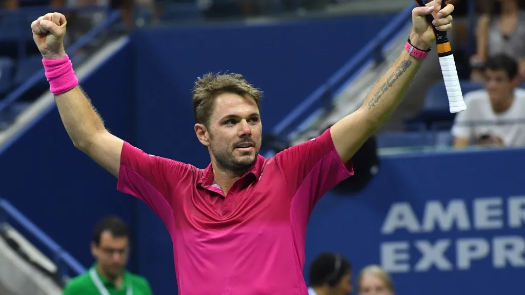 Slavící Stan Wawrinka