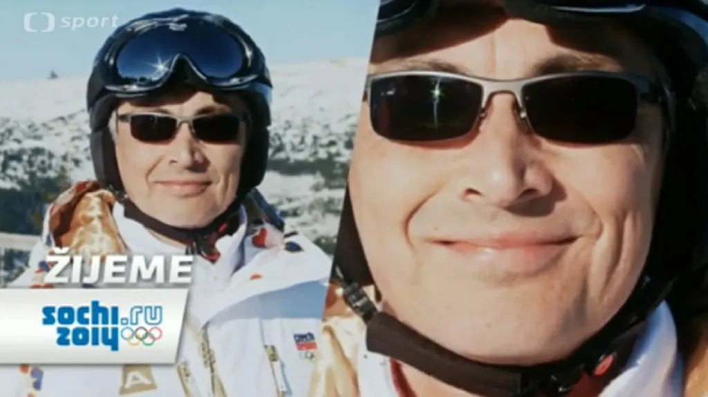 Petr Vichnar v předolympijském spotu