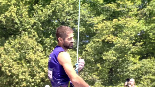 Výkon Martina Stráníka v semifinále lezení na obtížnost