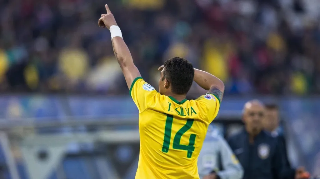Radující se Thiago Silva