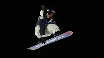 Jízdy vítězky big airu Kokomo Muraseové