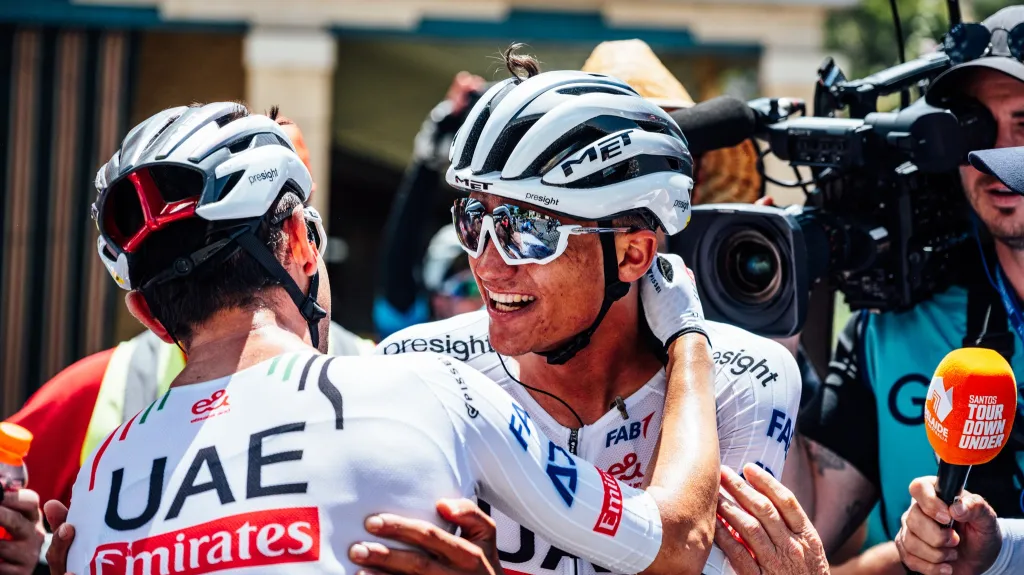 Mexický cyklista Isaac Del Toro vyhrál druhou etapu závodu Tour Down Under
