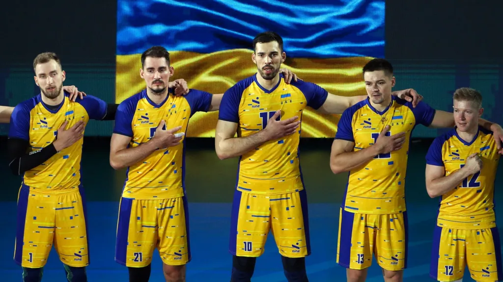 Ukrajinští volejbalisté na MS