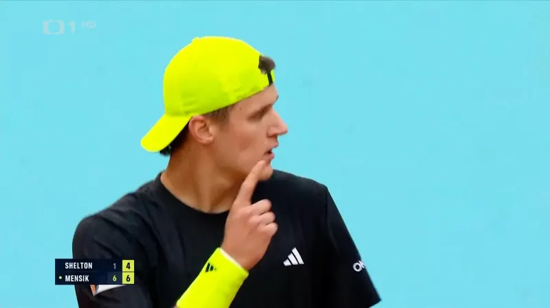 Menšík si poradil v Madridu s Sheltonem a postoupil do osmifinále
