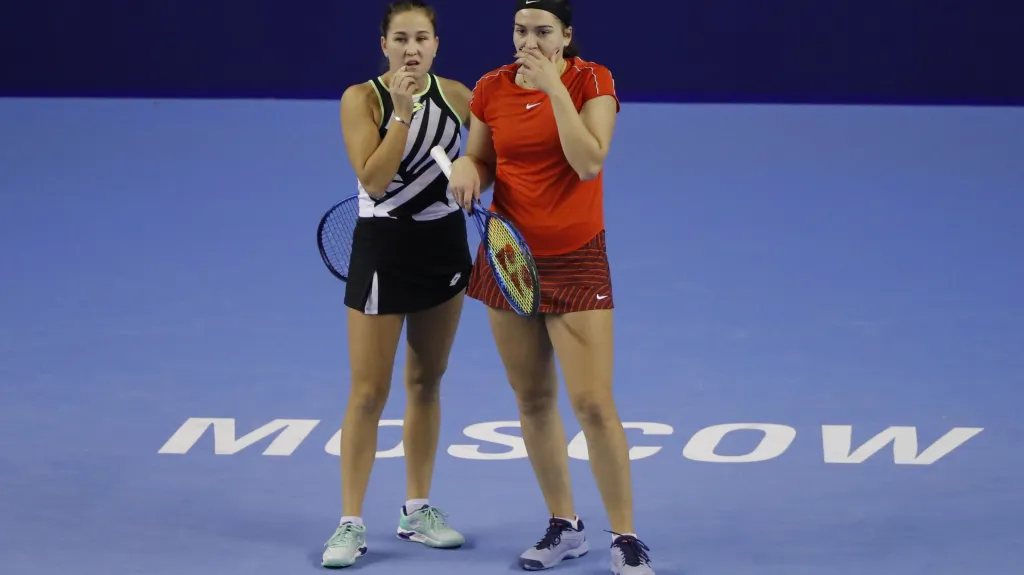 Natela Dzalamidzeová (vpravo) na Kremlin Cupu