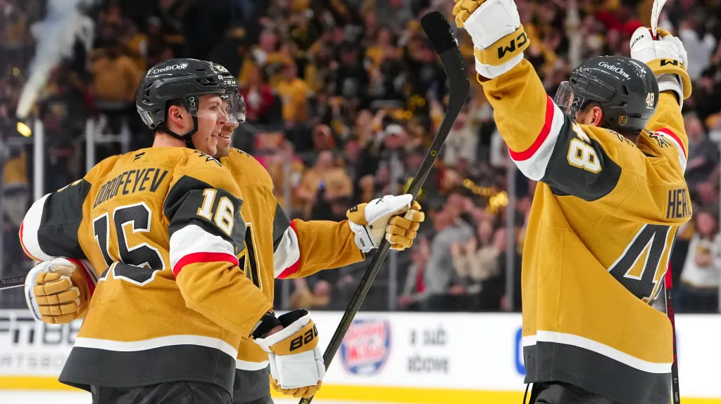 Tomáš Hertl se spoluhráči