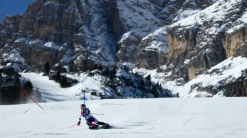 Jízda Martiny Dubovské ve 2. kole slalomu s ohlasem
