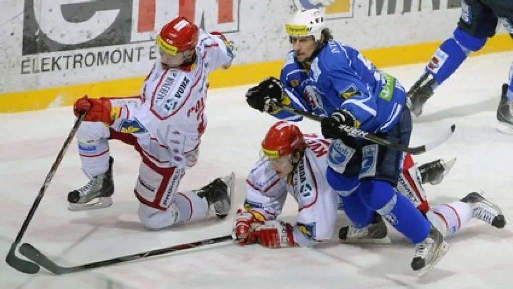 Utkání Třinec - Plzeň