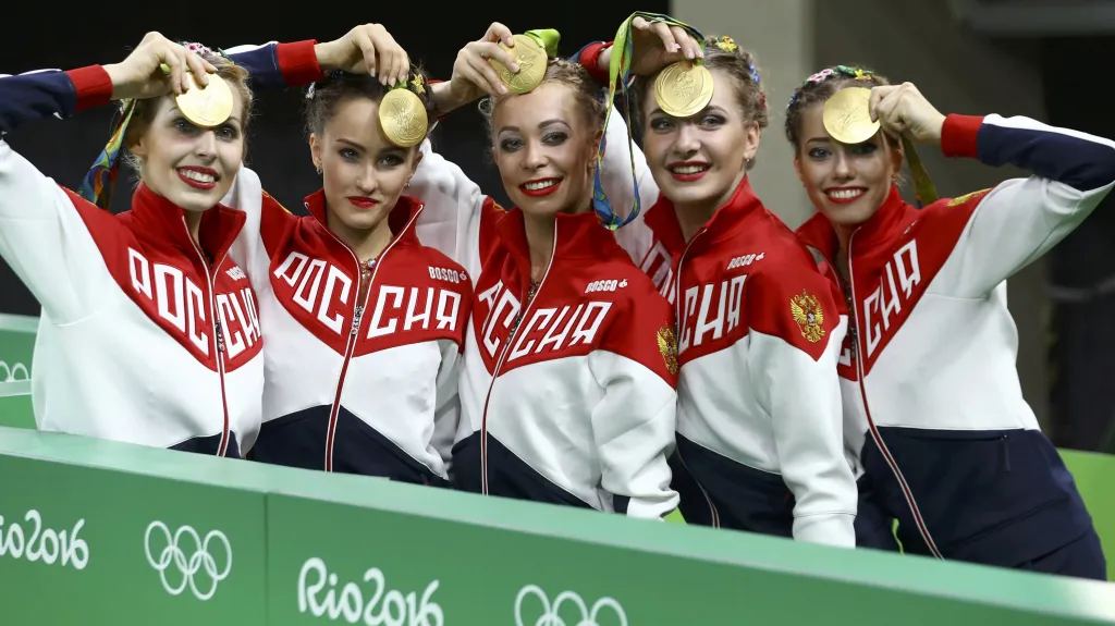 Zlaté ruské moderní gymnastky