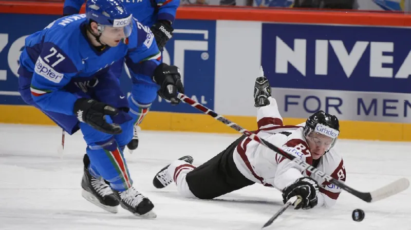 Utkání Lotyšsko - Itálie