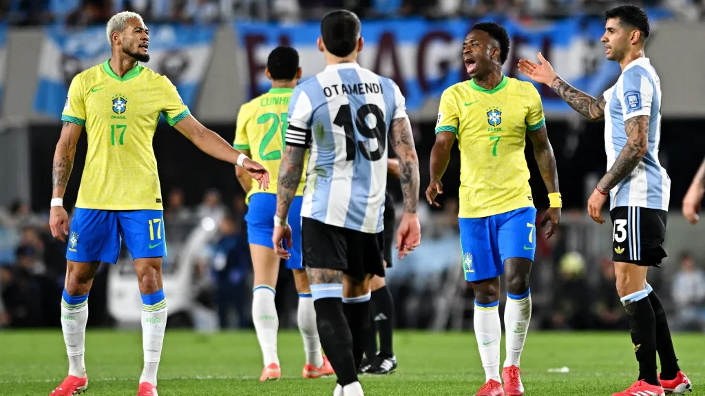 Utkání Argentina – Brazílie