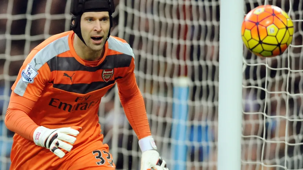Brankářská jednička Arsenalu a reprezentace Petr Čech