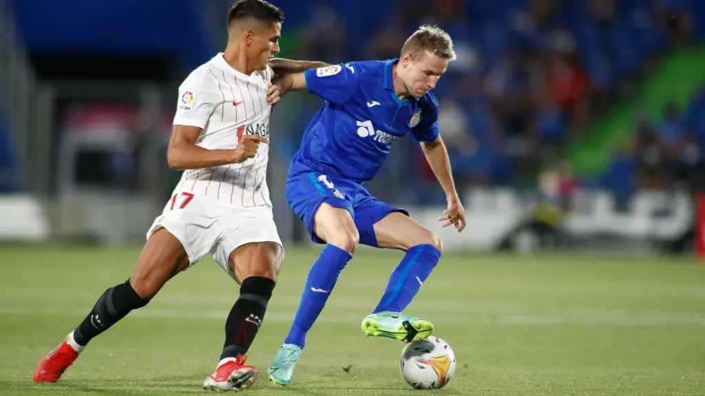 Jakub Jankto (vpravo) v dresu Getafe