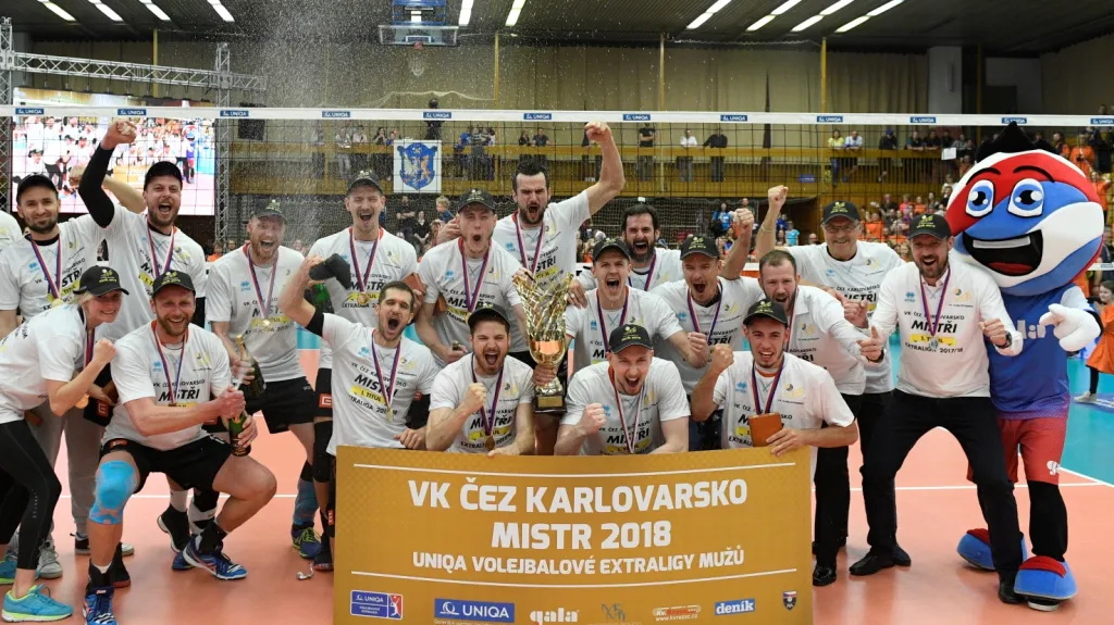 Volejbaloví mistři roku 2018
