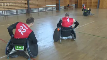 Čeští reprezentanti v ragby na vozíku se chystají na ME