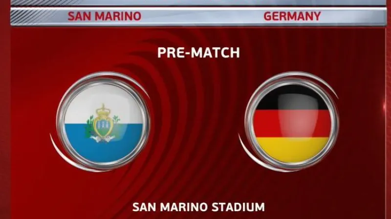 Sestřih utkání San Marino - Německo