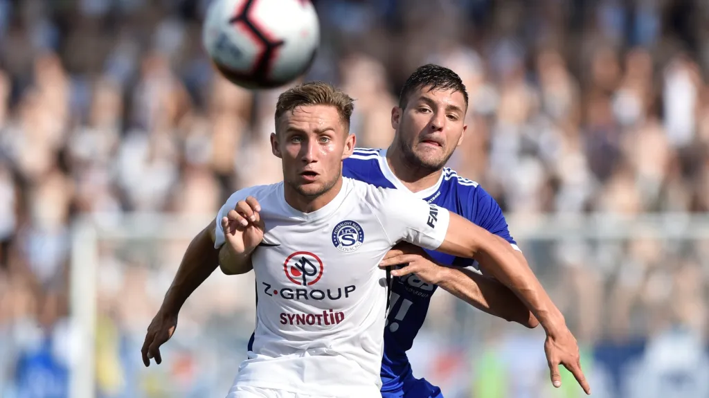 Utkání Slovácko - Baník Ostrava