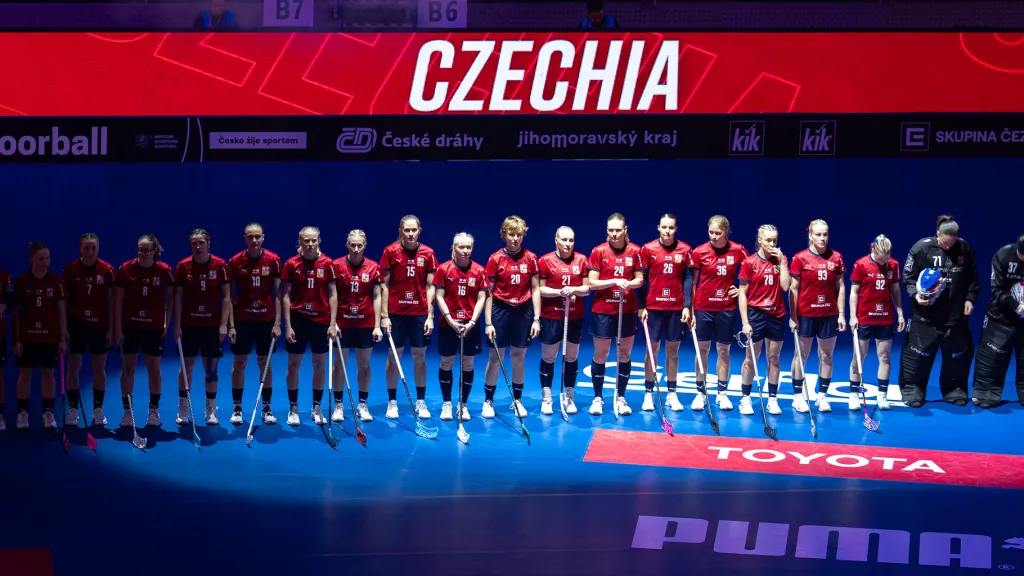 České florbalistky