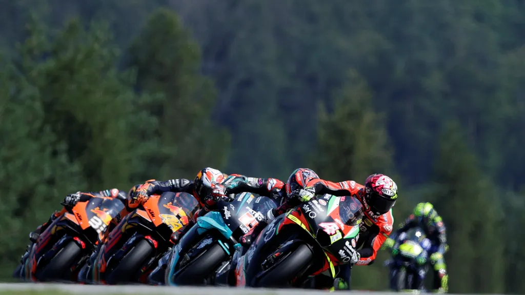 Závody MotoGP na okruhu v Brně
