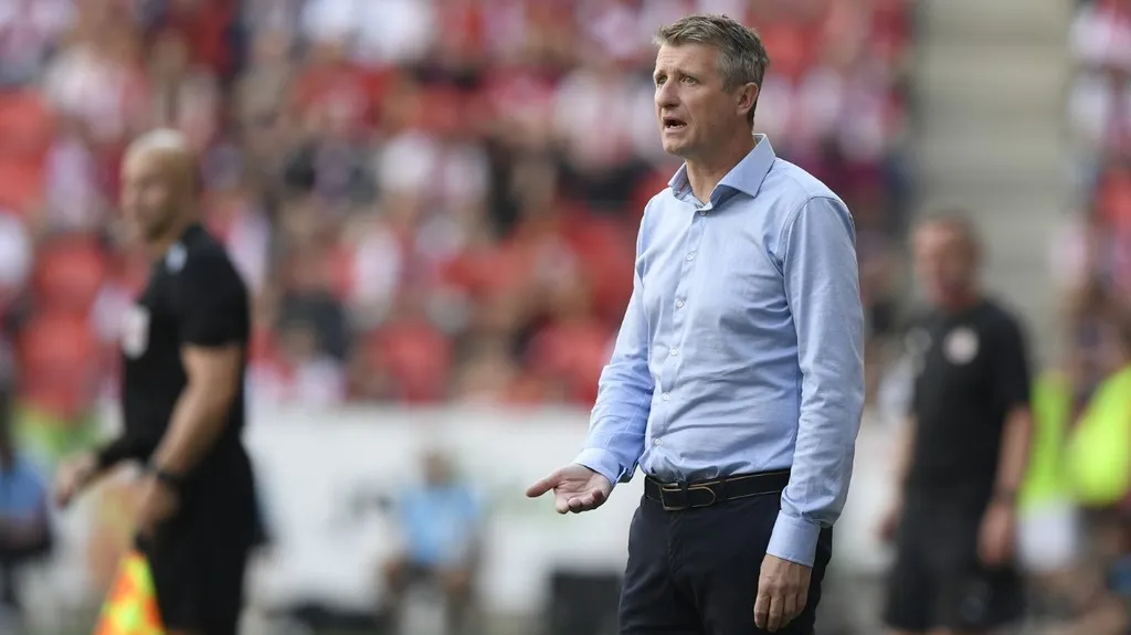 Dočasný trenér Sparty Michal Horňák