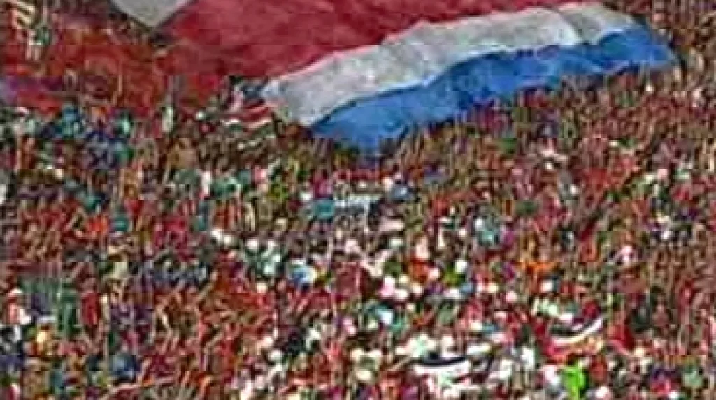 Radost kostarických fanoušků